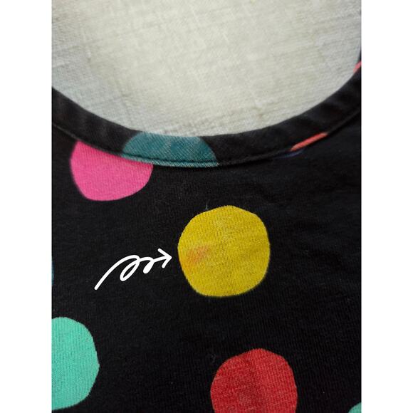 Hanna Andersson Black Confetti Skater Dress - Picture 3 of 8